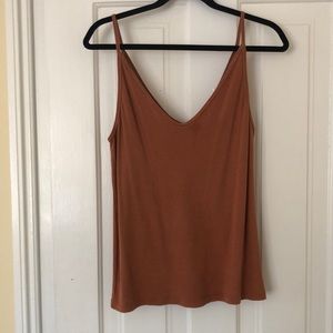 Target Brand Tank Top in Burnt Orange - Size Large